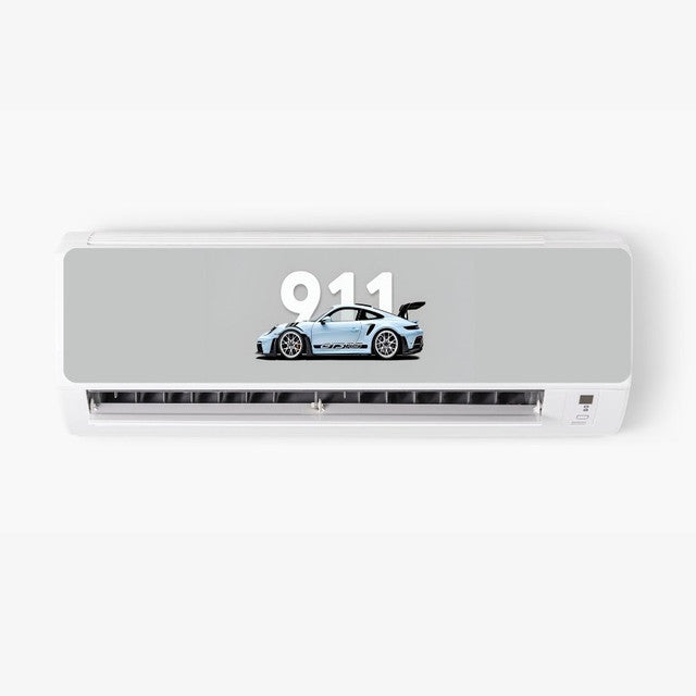 911 AC Sticker - Split AC Decal | Air Conditioner Skin Sticker Main image