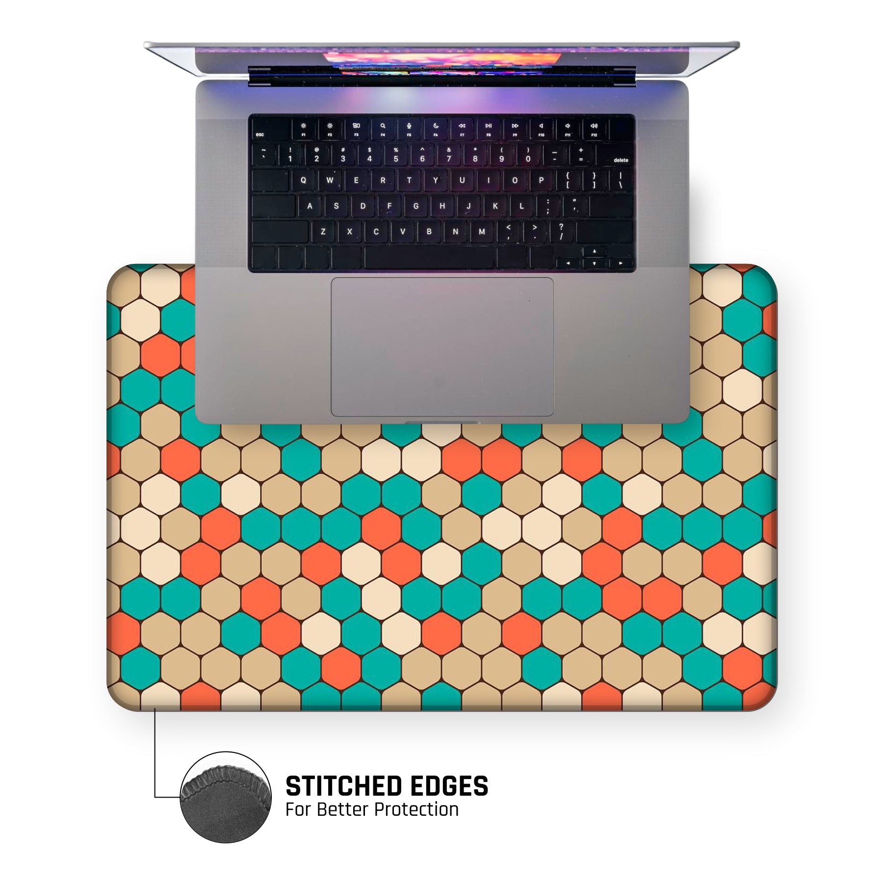 Color Comb Large Mouse Pad Main image