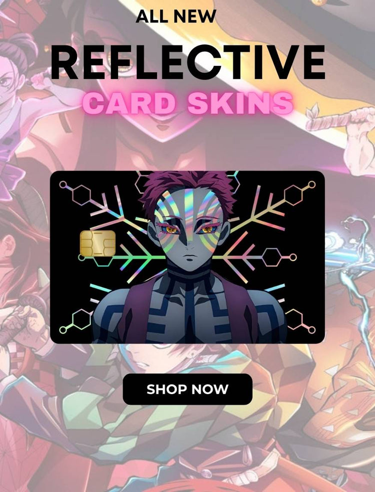Anime Shiny Debit Card Skins