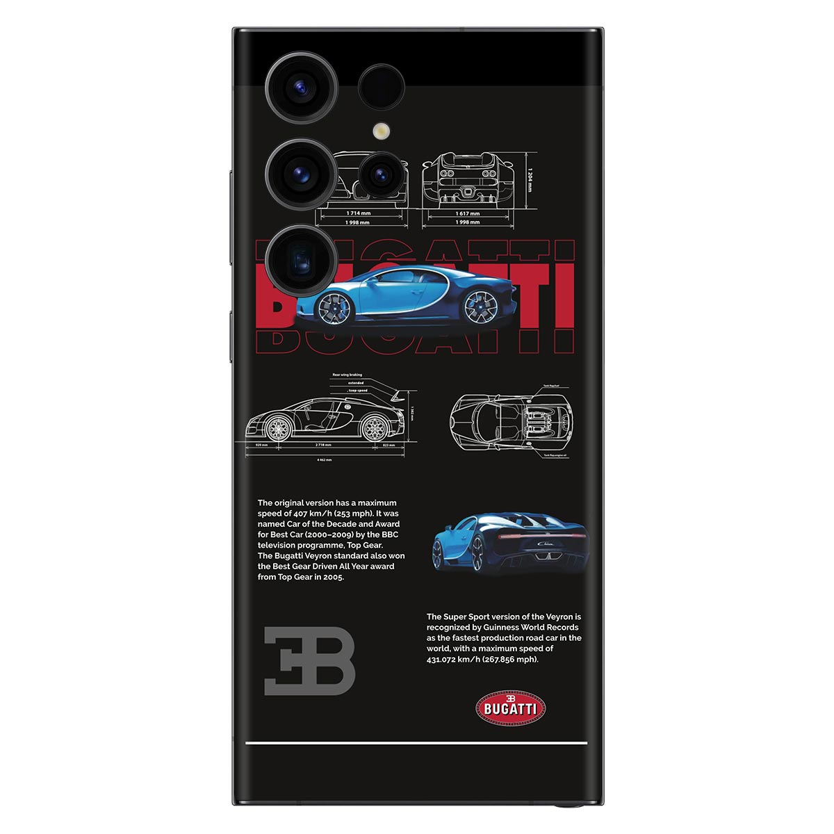 Race Car Design Mobile Skins & Laptop Wraps Main image