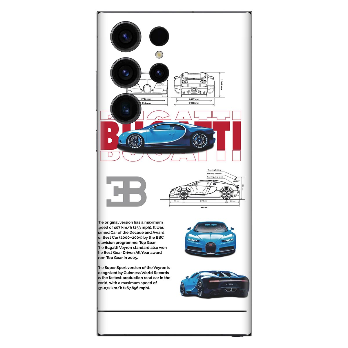 Race Car Design Mobile Skins & Laptop Wraps Main image