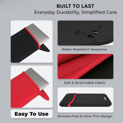 reversible-neoprene-laptop-sleeve-dual-color-laptop-cover-zipperless-waterproof-slim-fit
