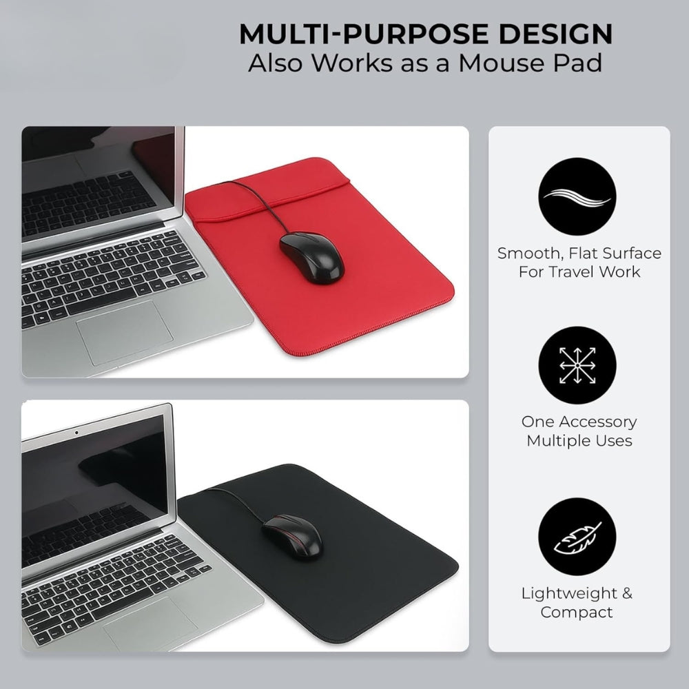 Reversible Neoprene Laptop Sleeve - Dual Color Laptop Cover, Zipperless, Waterproof, Slim Fit Secondary image