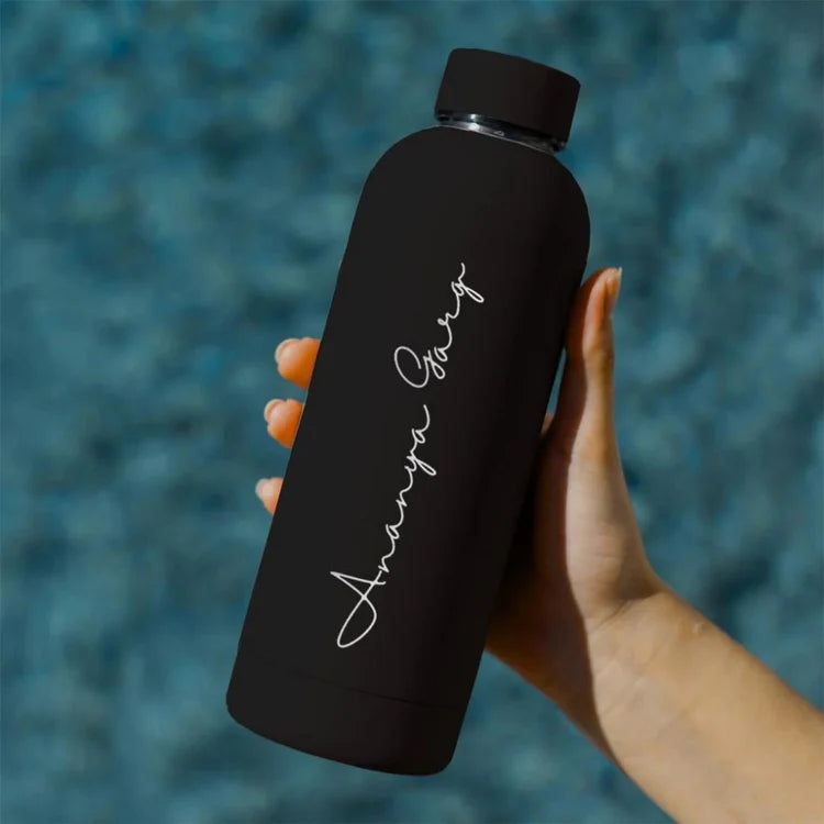 Soft Silicone Insulated Stainless Steel Vacuum Bottle