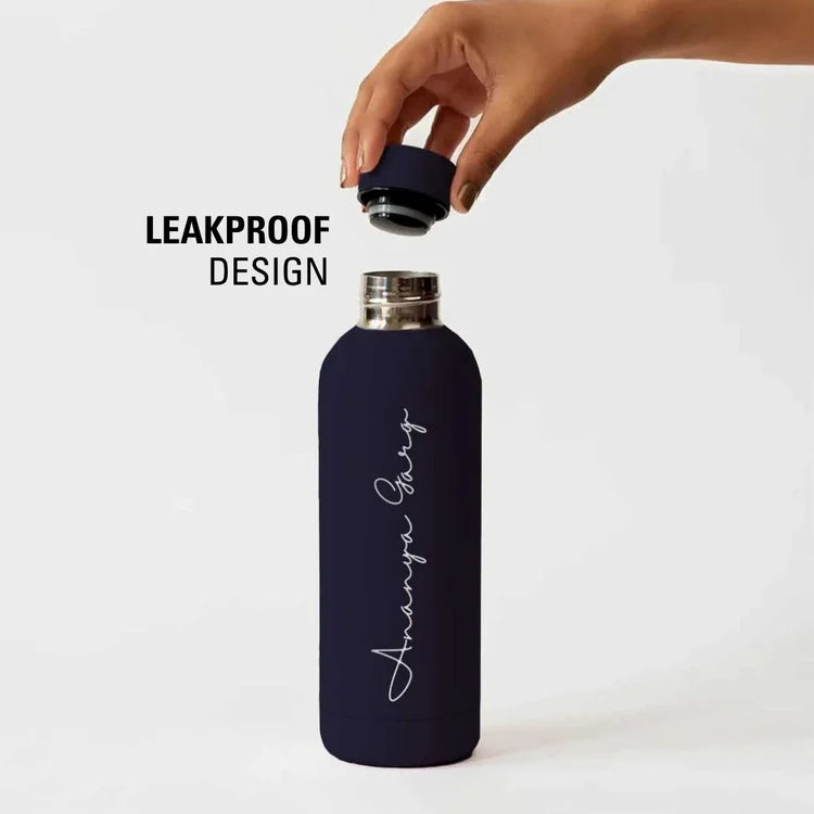 Soft Silicone Insulated Stainless Steel Vacuum Bottle