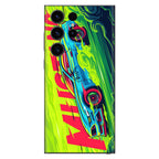 Green Mustang Mobile Skin