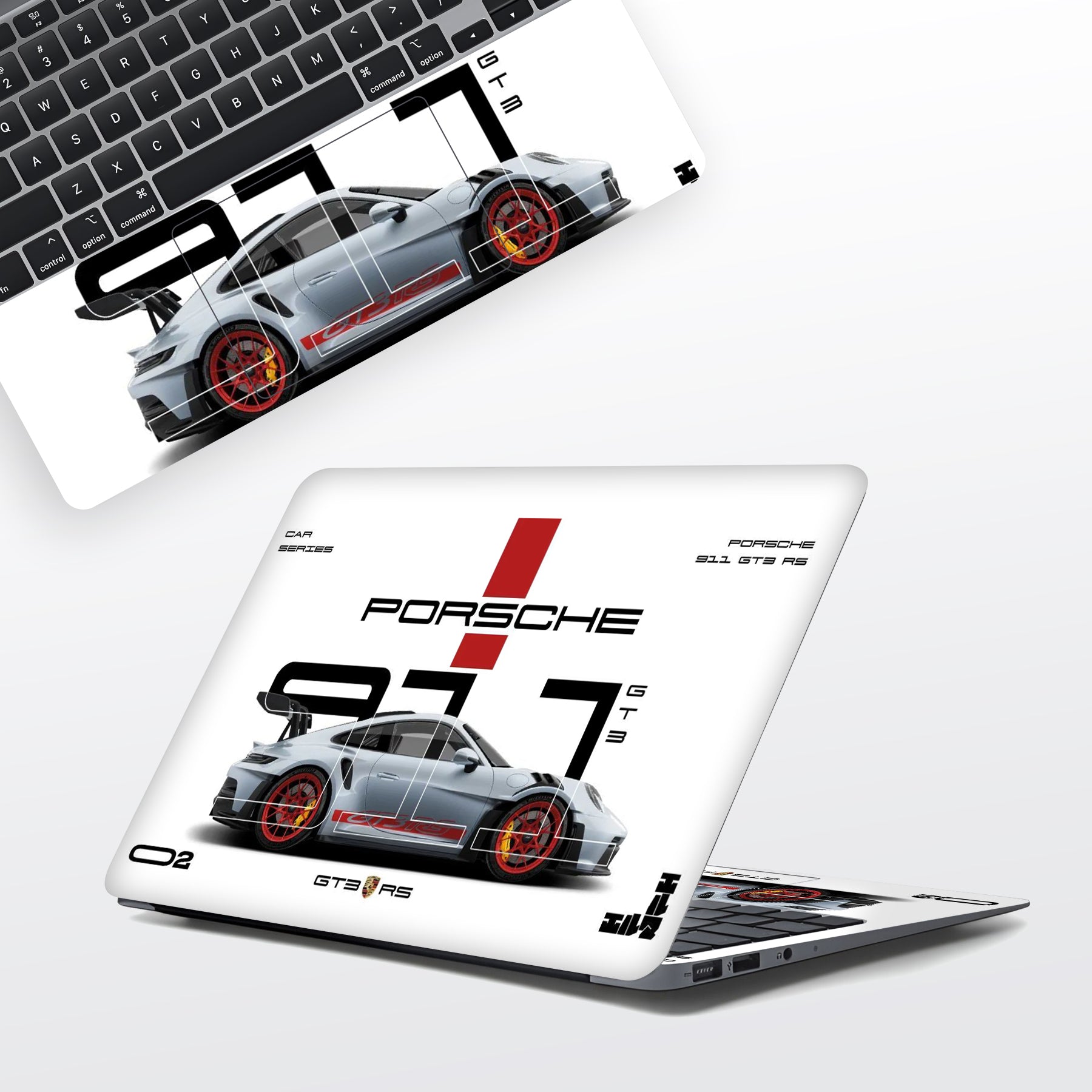 Racing Cars Laptop Skins Designs - WrapCart