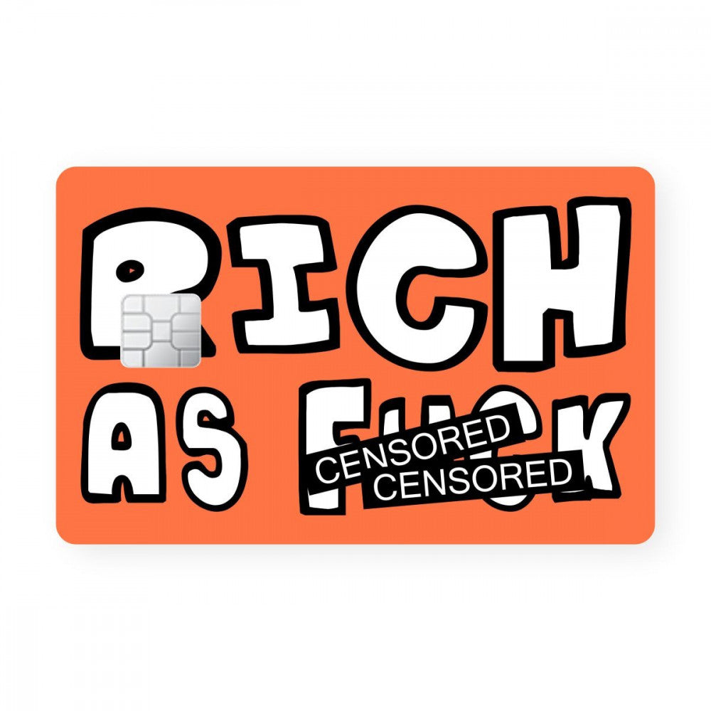 Rich As Fk Card WrapCart X Jumbo Secondary image