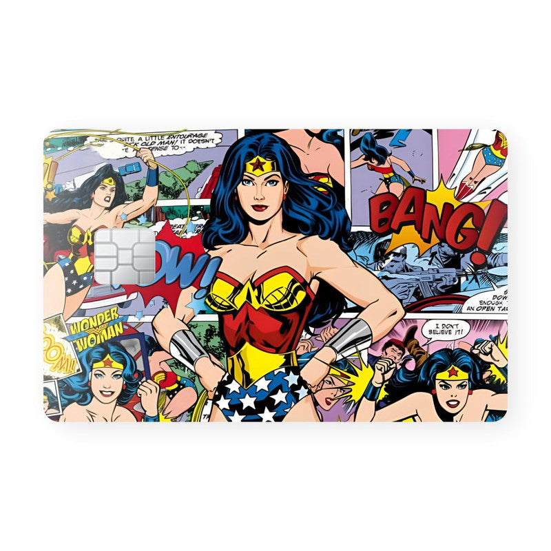 Wonder Woman Comic Card Skin Main image