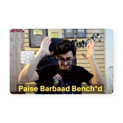 Paisa Barbad Card WrapCart X Jumbo