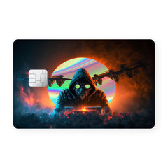 Ghost Holographic Card