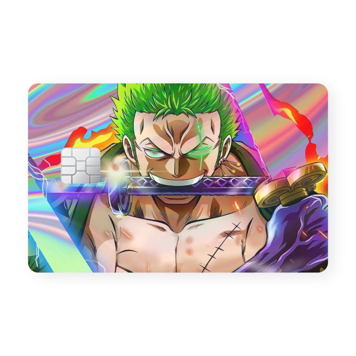 Zoro Sword Holographic Card Secondary image