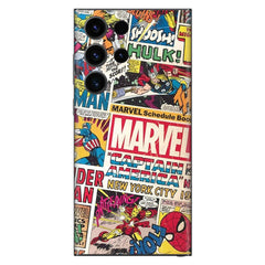 Marvel Comic Abstract Mobile Skin