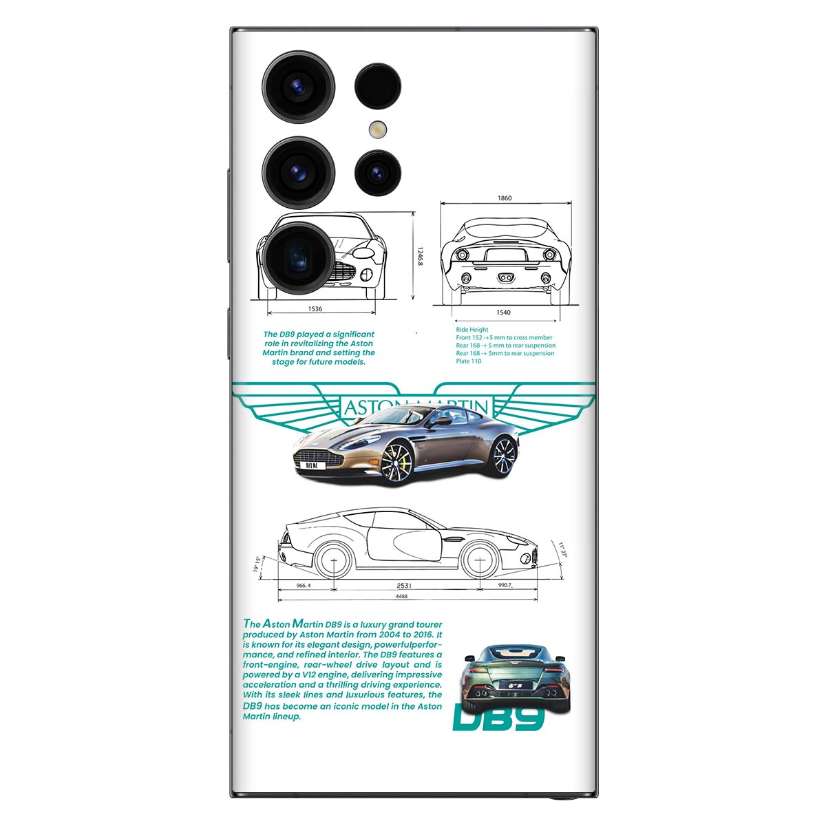 Race Car Design Mobile Skins & Laptop Wraps Main image