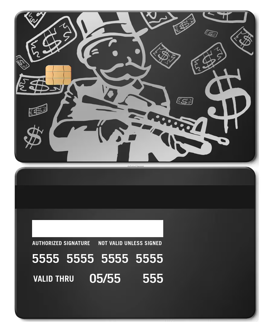 Monopoly Man Metal Card Secondary image