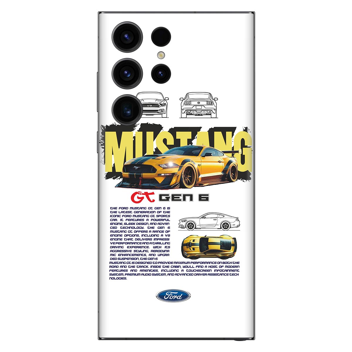 Race Car Design Mobile Skins & Laptop Wraps Main image