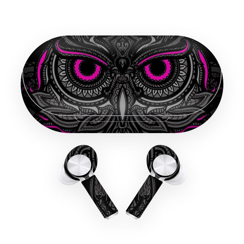 Classic Owl Pink OnePlus Buds Z Skin Main image