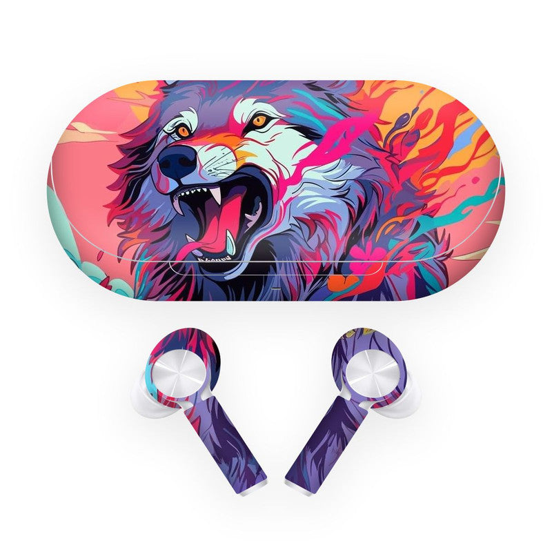 Colour Wolf OnePlus Buds Z Skin Main image
