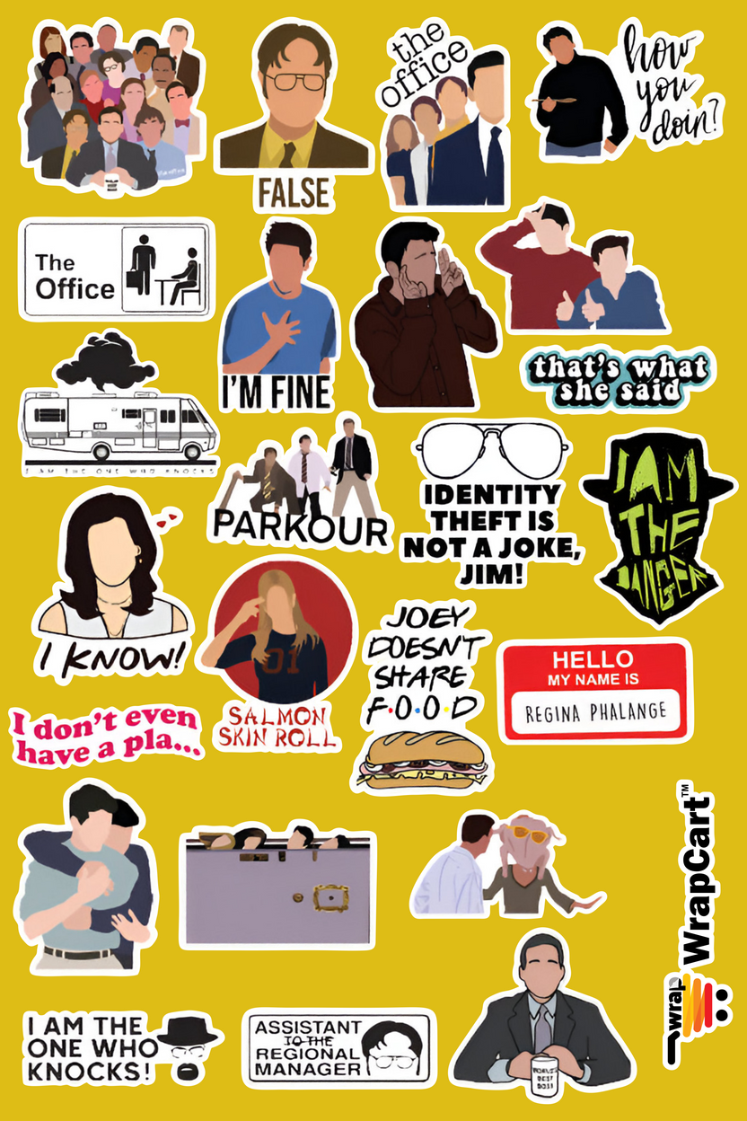 Mini Sticker Pack - TV Series – WrapCart Skins