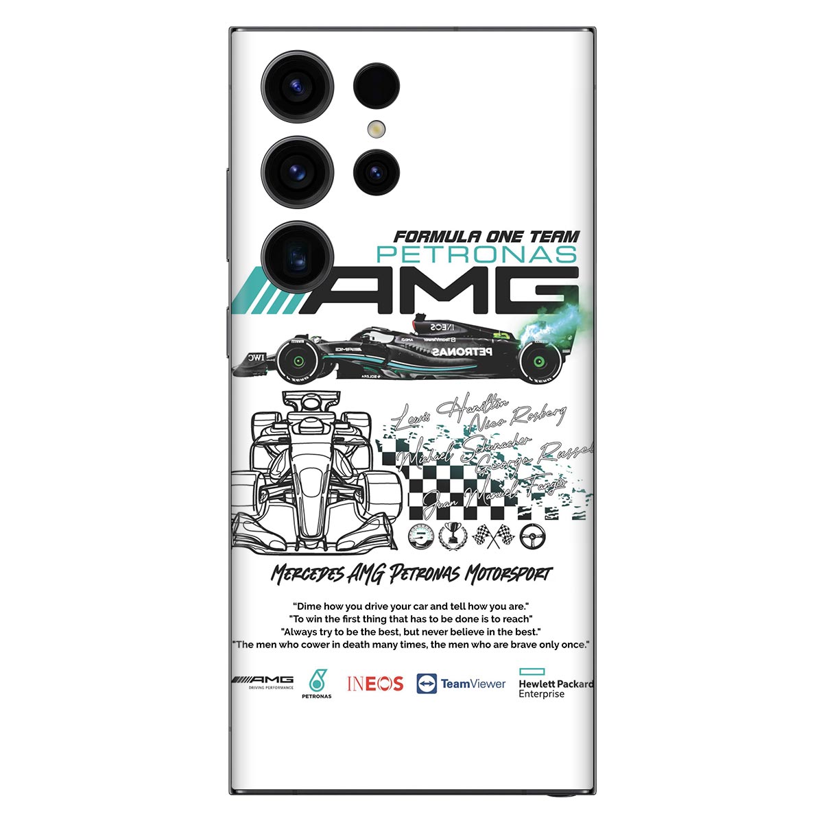 Race Car Design Mobile Skins & Laptop Wraps Main image