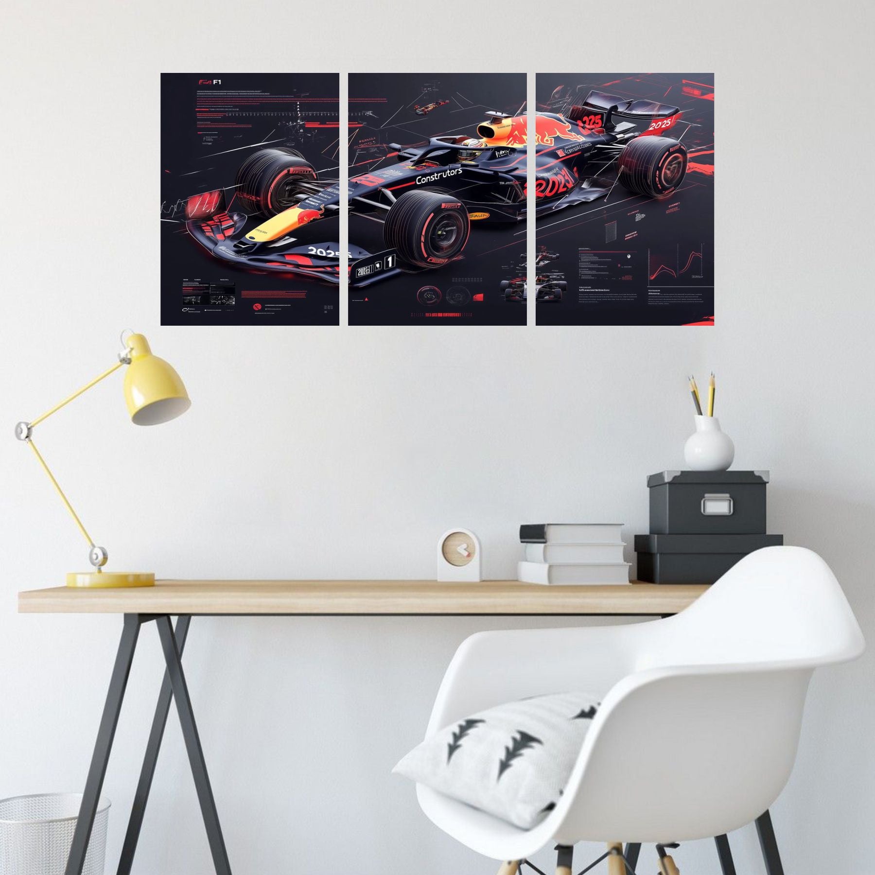 Wall Self Adhesive Poster #8 - Set of 3 Main image