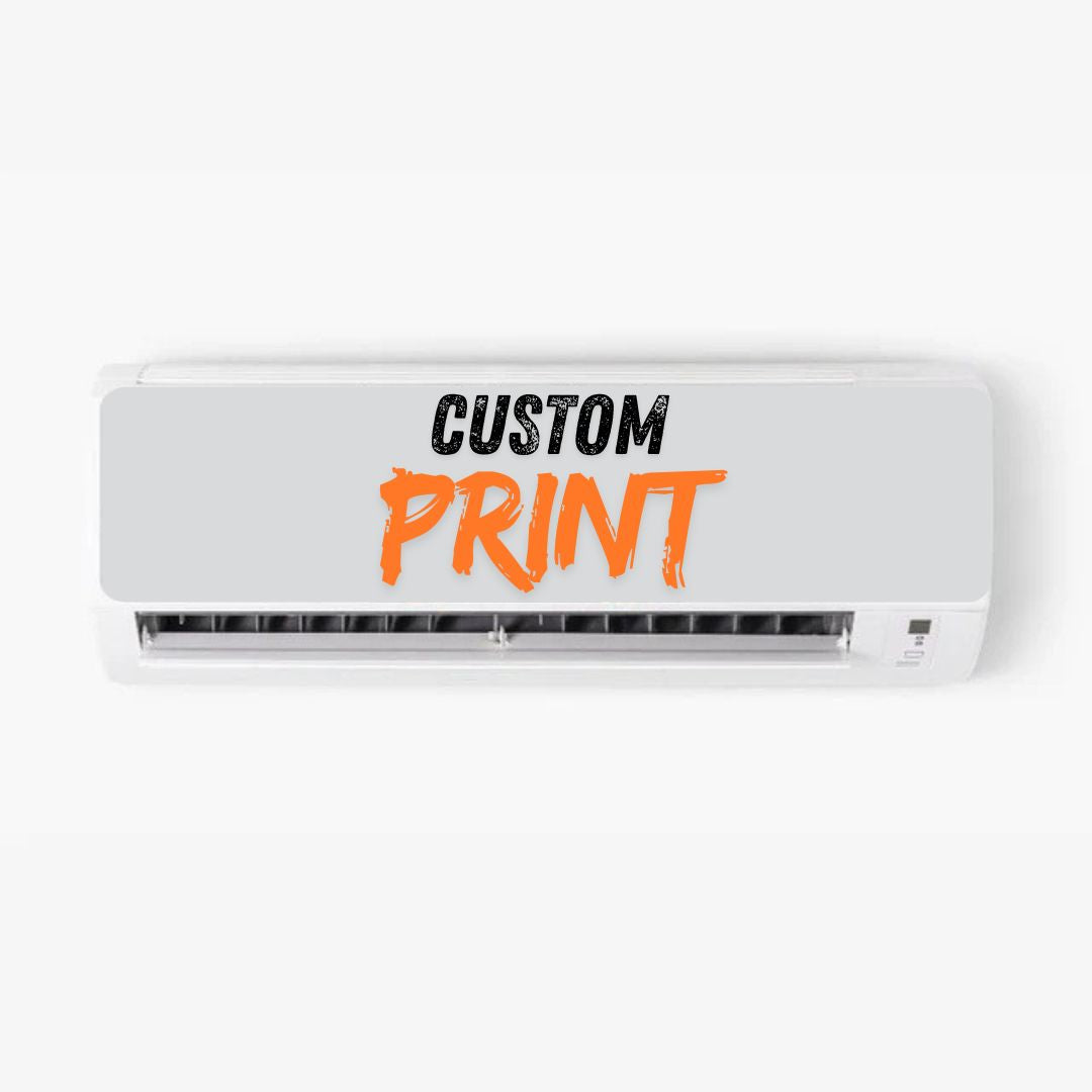 Custom Design AC Sticker - Split AC Decal | Air Conditioner Skin Sticker Main image