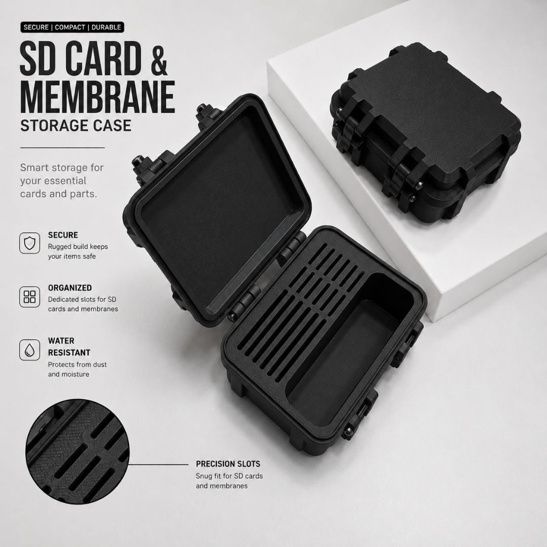 Ultimate Heavy-Duty SD Card & Membrane Storage Case