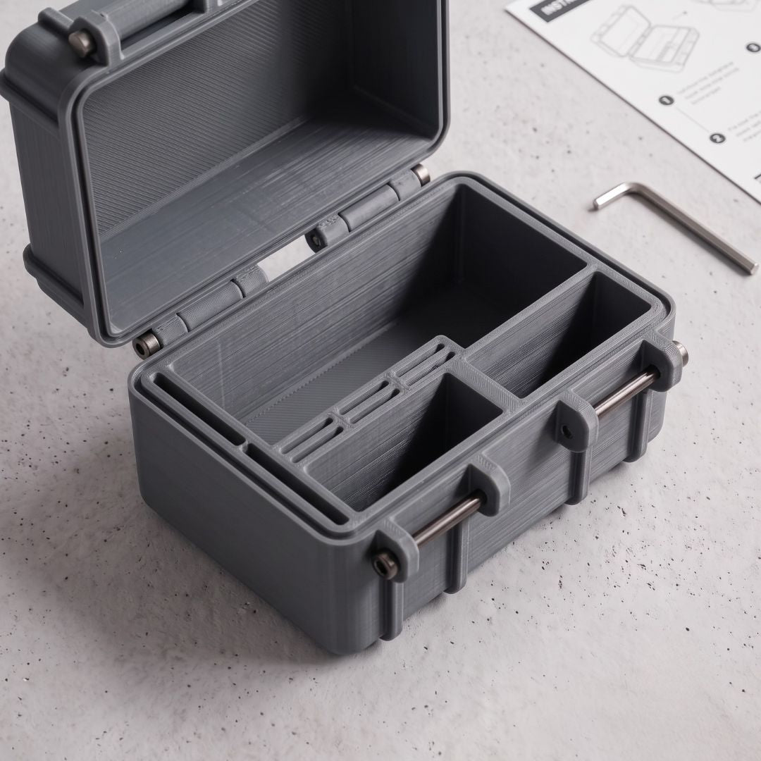 Rugged Compact Travel Storage Case for GoPro & SD Cards