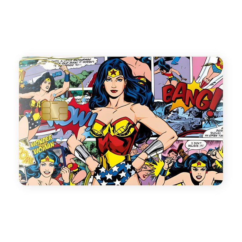 Wonder Woman Comic Card Skin Secondary image