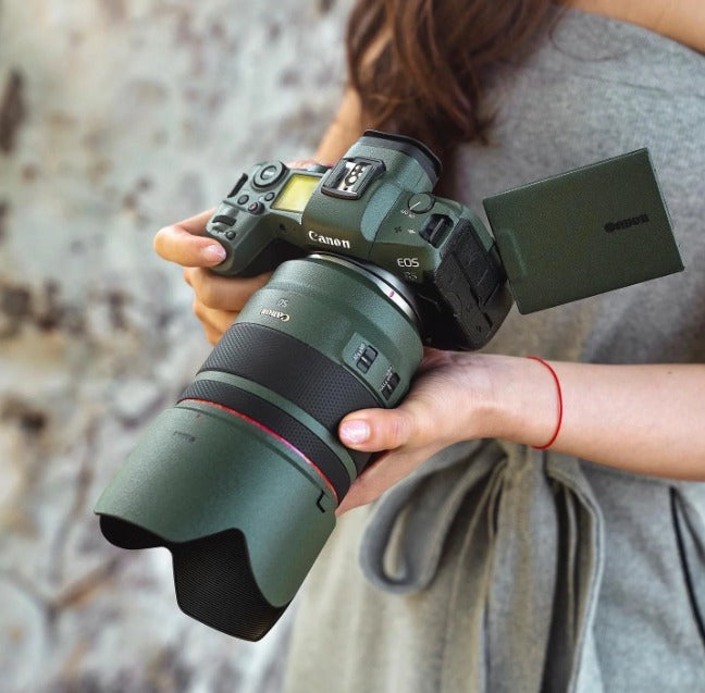 Super Green Matte Textured Camera Skin
