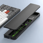 Ergonomic Keyboard Wrist Rest with 22-in-1 Cleaning Kit & Sponge Support for Work and Gaming