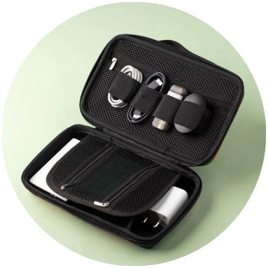 Premium vegan leather pouch for office use