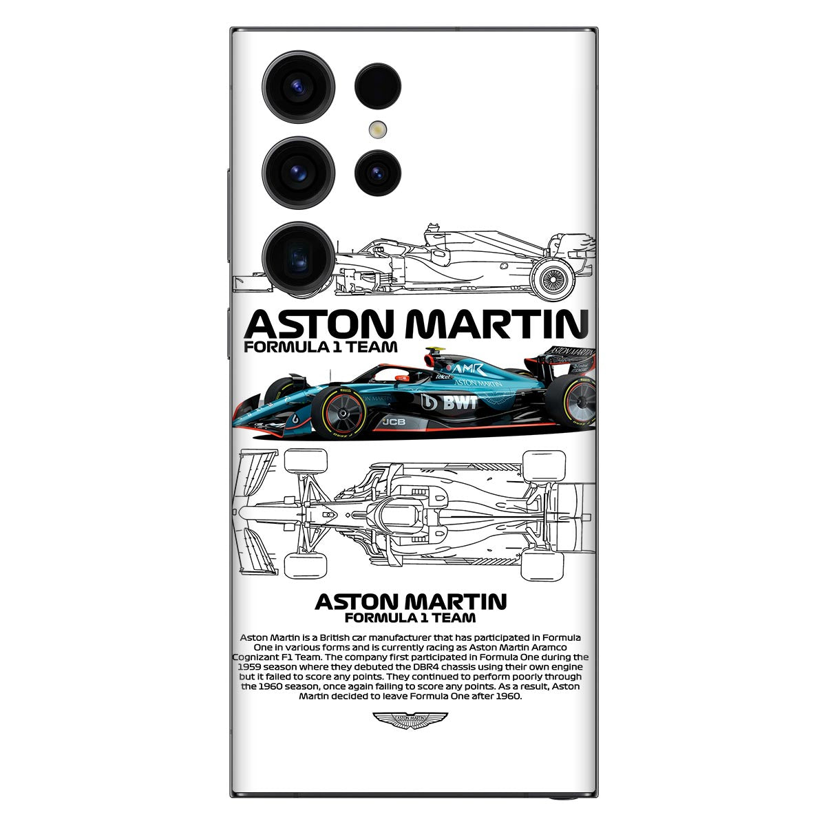 Race Car Design Mobile Skins & Laptop Wraps Main image