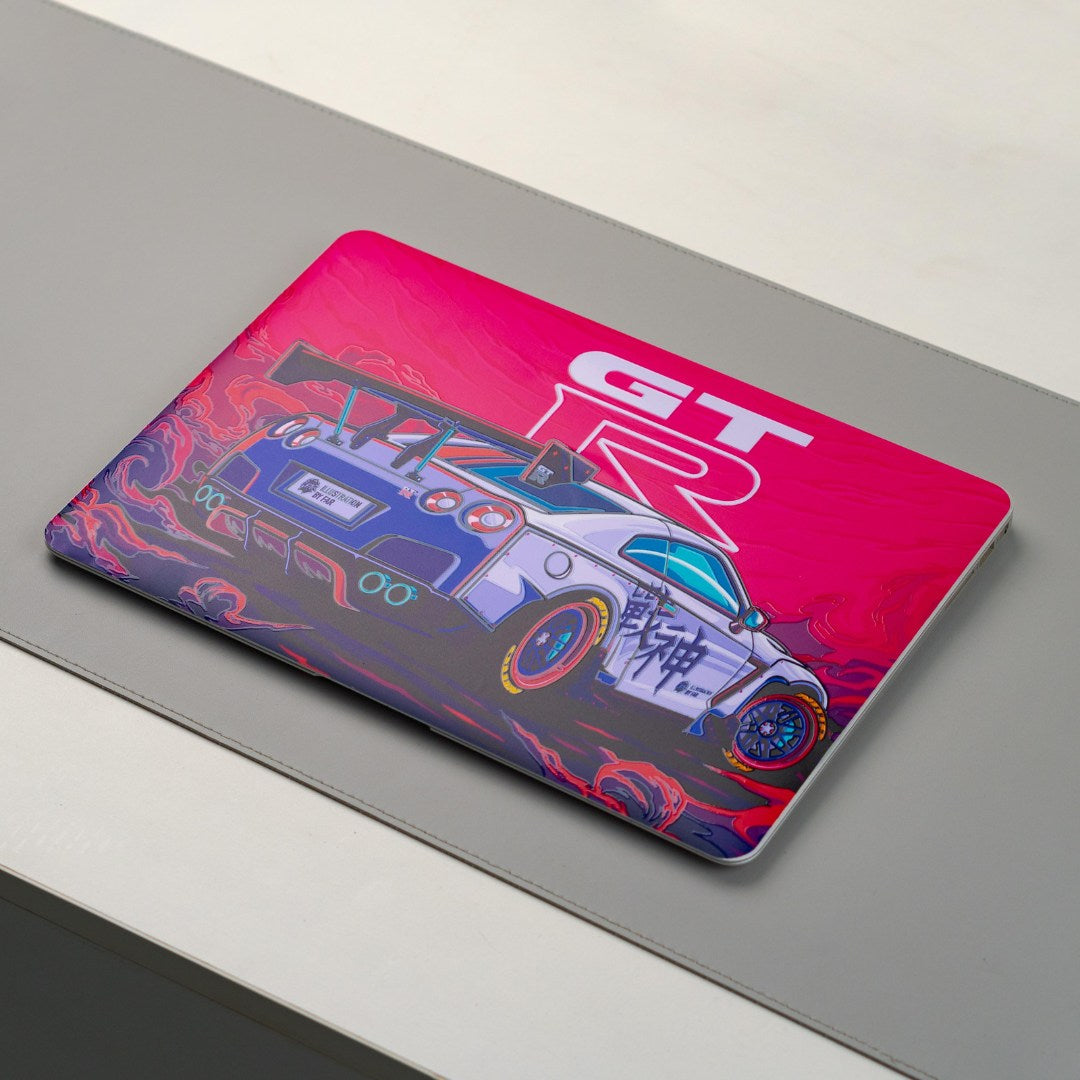Full Body GTR 3D Gaming 17 inch Laptop Skins - WrapCart – WrapCart Skins