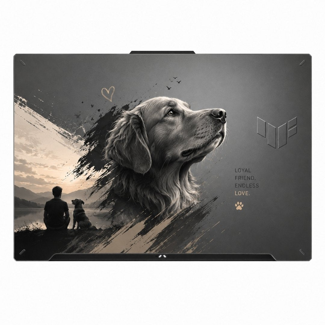 Loyal Friend Transparent 3M Laptop Skin Main image