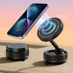 Car Rotatable Vacuum Magnetic Foldable Phone Holder
