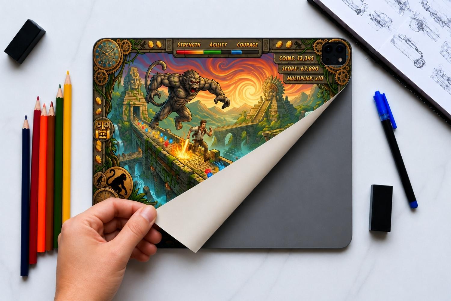 Residue free ipad skins - WrapCart