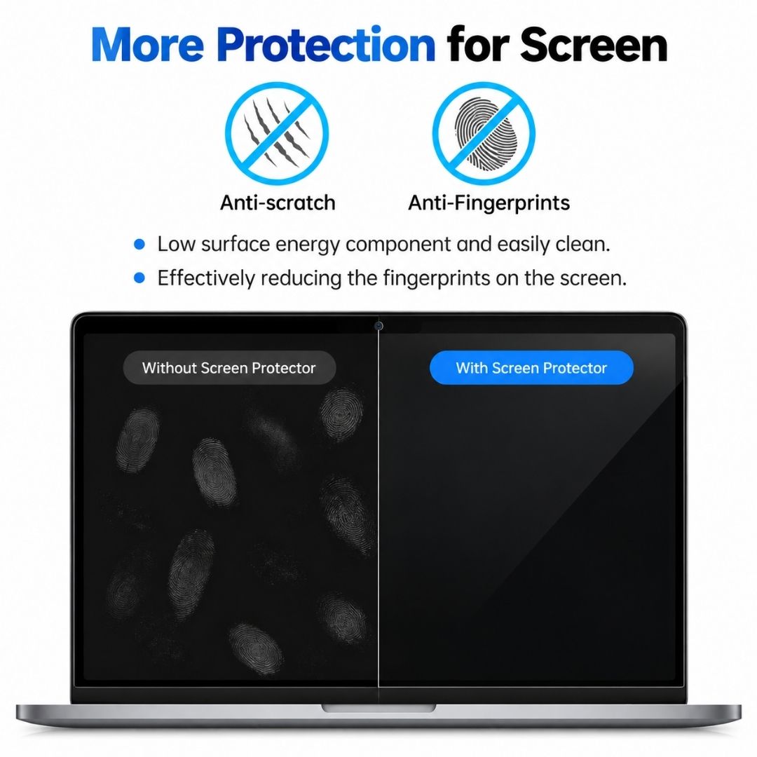 Laptop Screen Guard - Transparent Protection HQ Secondary image