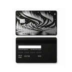 Northern Lights Metal Card