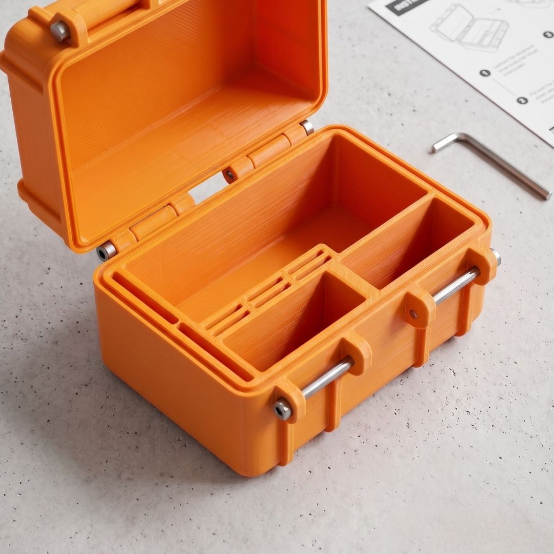 Rugged Compact Travel Storage Case for GoPro & SD Cards Main image