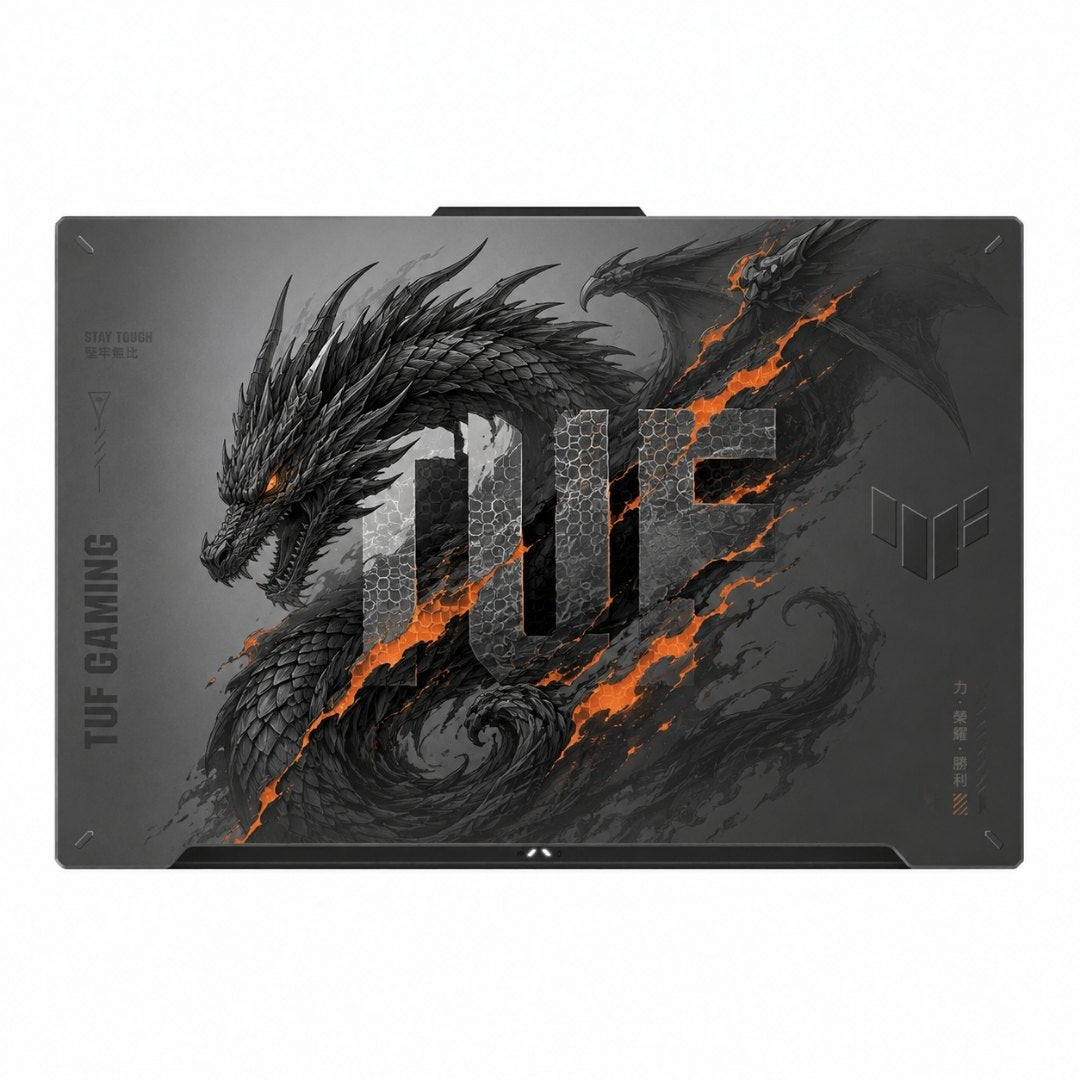 Dragon Transparent 3M Laptop Skin