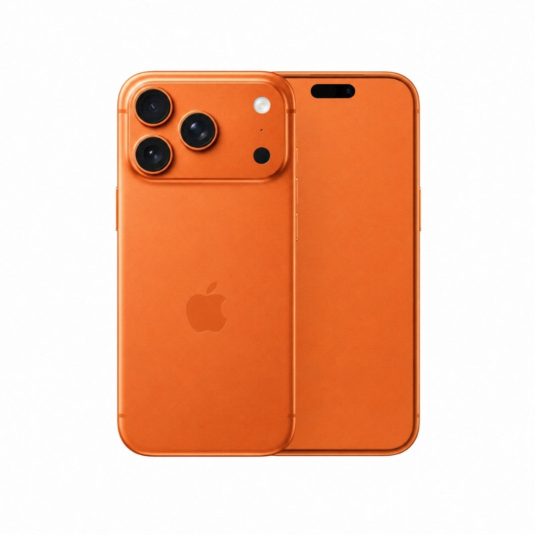 ChromeX Metallic Orange Mobile Skin