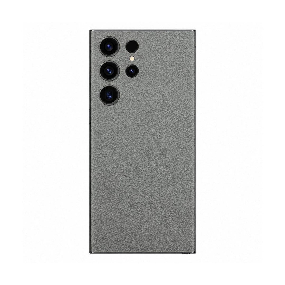 3M Grey Leather Mobile Skin Main image