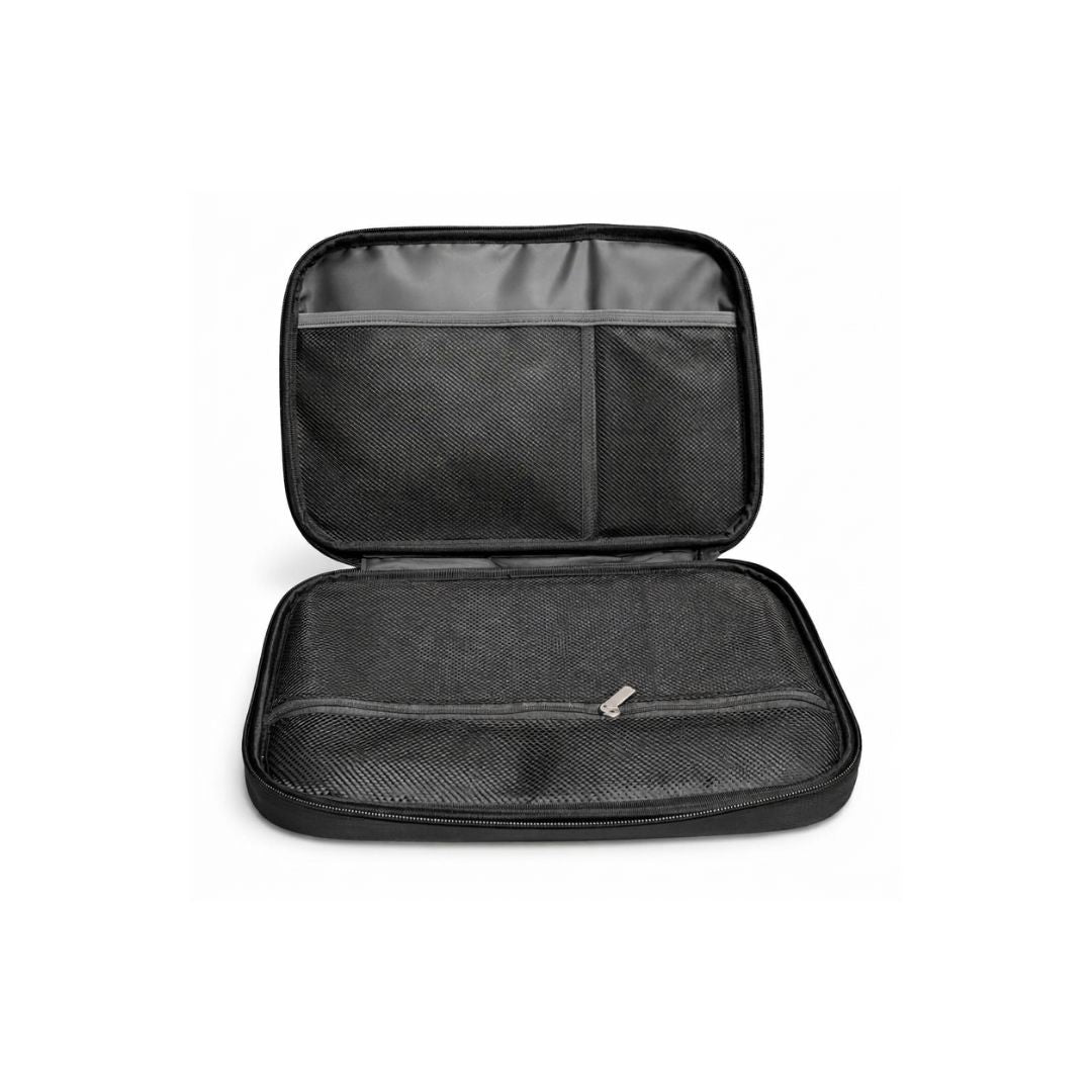 Omni Horizon Double-Layer Tech & Travel Organizer- Black Binary