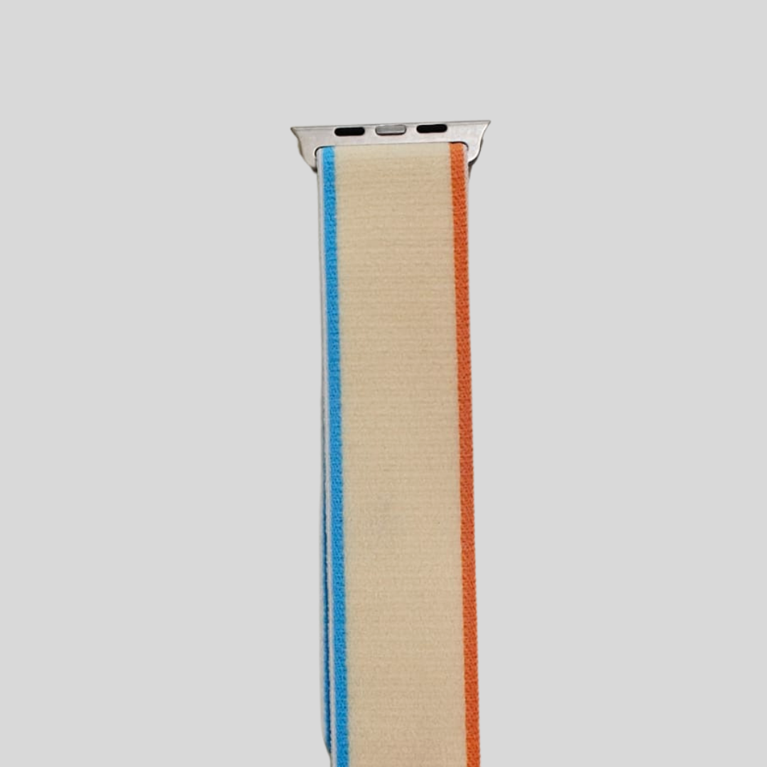 Metal & Silicon Apple Watch Strap 44 45 46 49 MM For iwatch