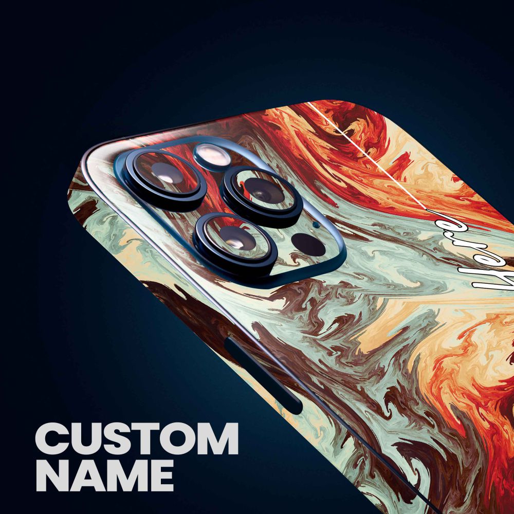 Wooden mobile skins by Wrapcart with natural wood grain design