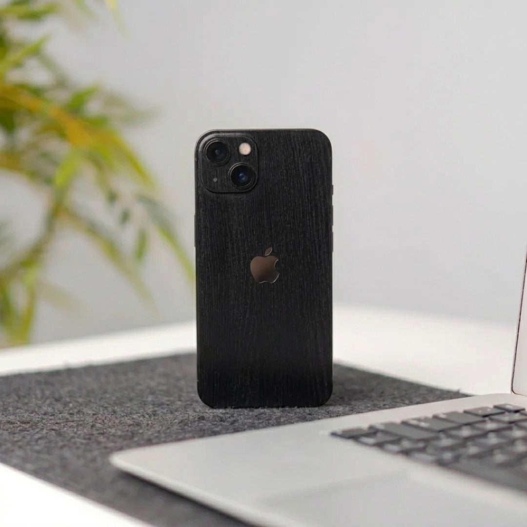 Grey Wood Mobile Skin