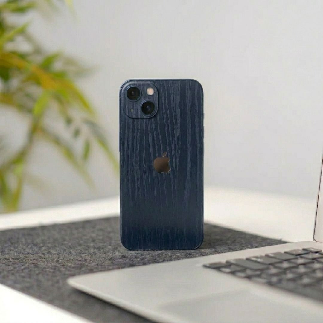 Grey Wood Mobile Skin