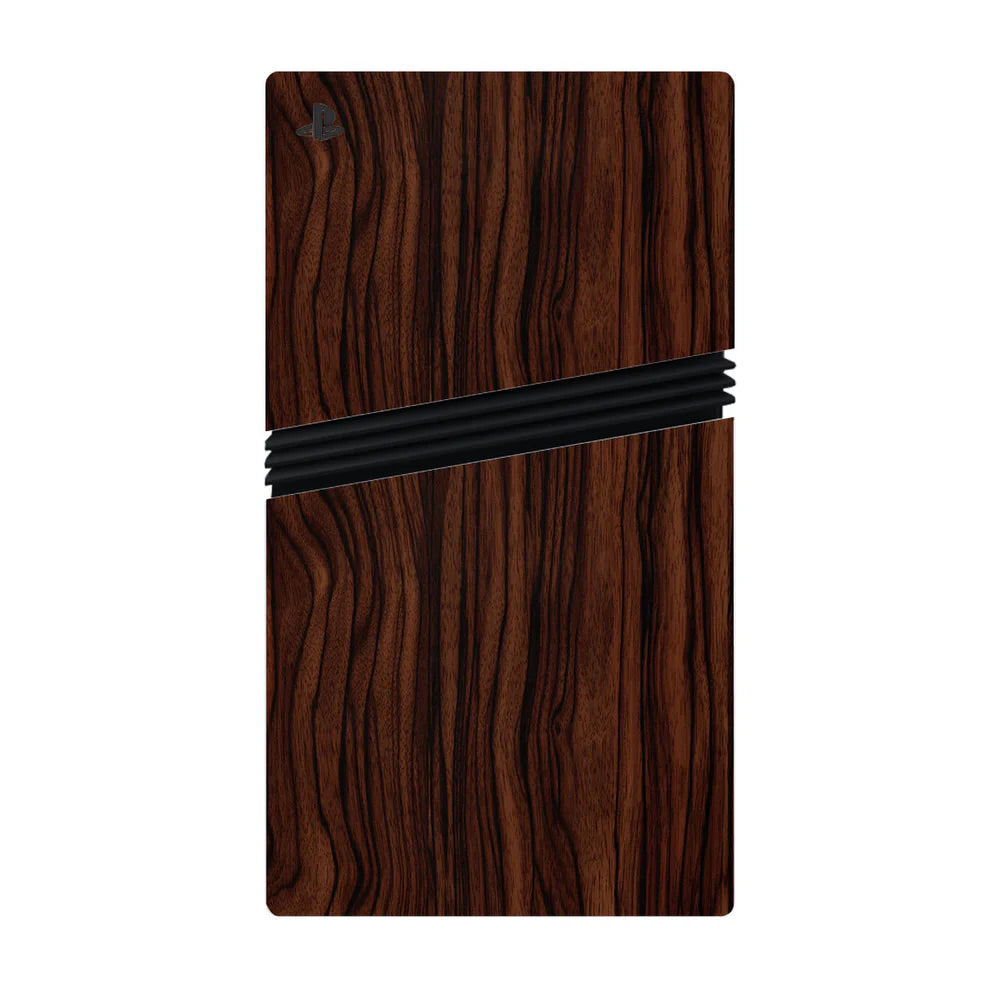 Mohogany Wood Play Station Skin Main image