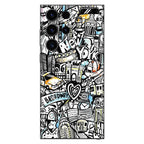 Blue Abstract  Mobile Skin India 